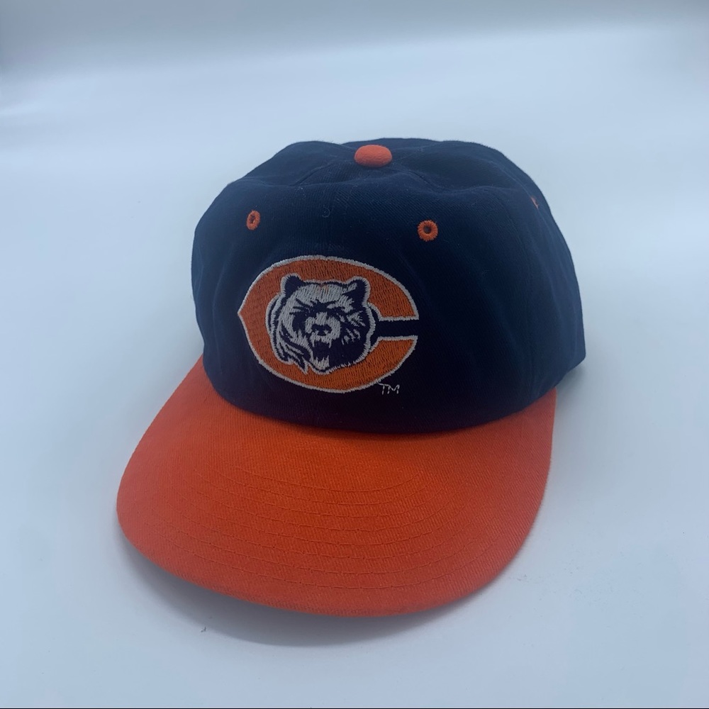 Vintage Chicago bears leather strap back hat